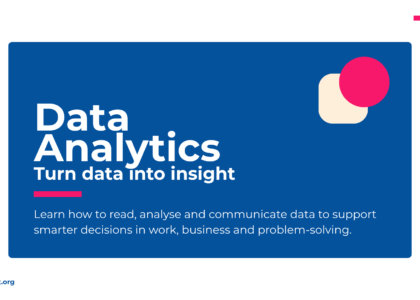 Data & Analytics — Girls Do That learning pathway