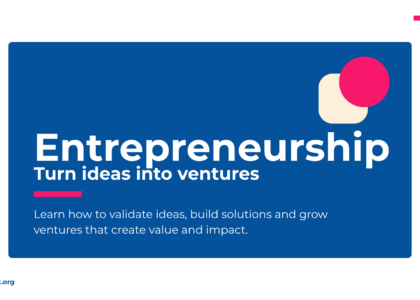 Entrepreneurship — Girls Do That learning pathway
