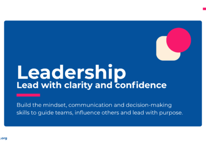 Leadership — Girls Do That learning pathway